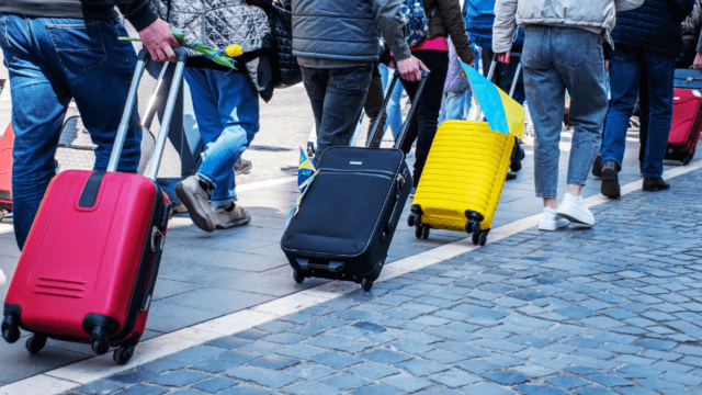 À Calais, la CFTC vient en aide aux réfugiés ukrainiens